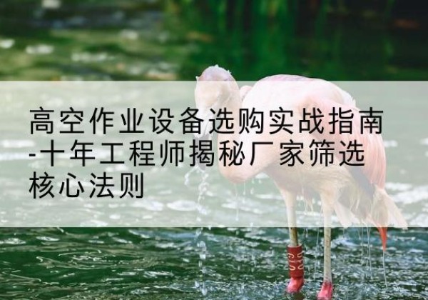 康马剪叉式升降机厂家-高空作业设备选购实战指南-十年工程师揭秘厂家筛选核心法则